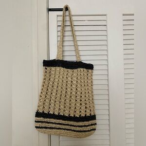 Zara Woven Tote Bag
